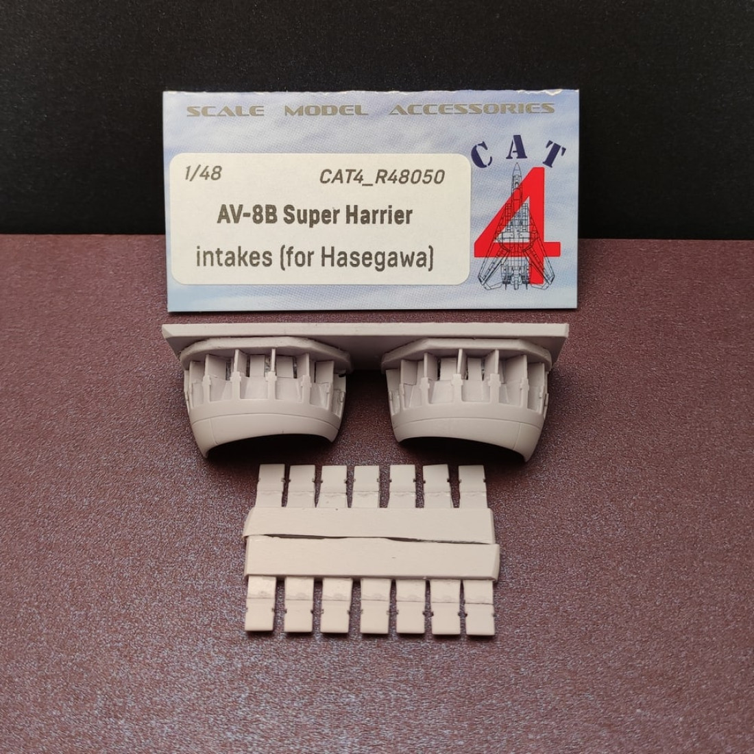 CAT4 R48050 1/48 AV8B Super Harrier intakes (for Hasegawa scale